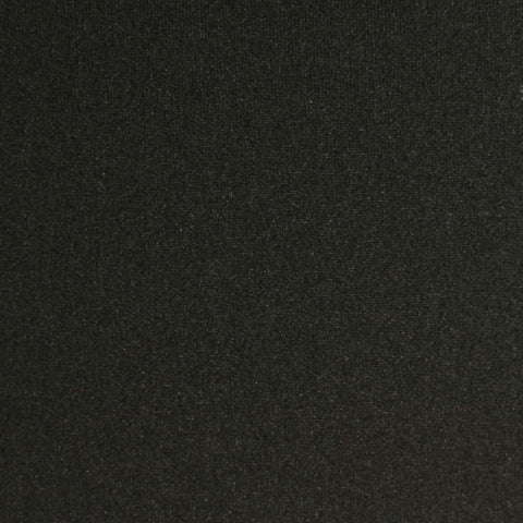 Polyester Tencel Lyocell Stretch Scuba Knit Fabric, 260 gsm, 165 cm — Black