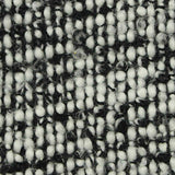 Black Marl Chunky Knit — texture