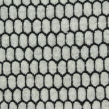 Light Grey Hexagons Chunky Knit