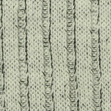 Light Grey Marl Rib Knit, Poly-Acrylic — texture