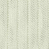 Rib Knit Fabric, 300 gsm, 158 cm — White — texture