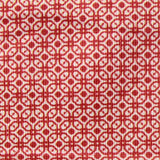 Red Geometric Milk Silk Knit, Polyester — texture