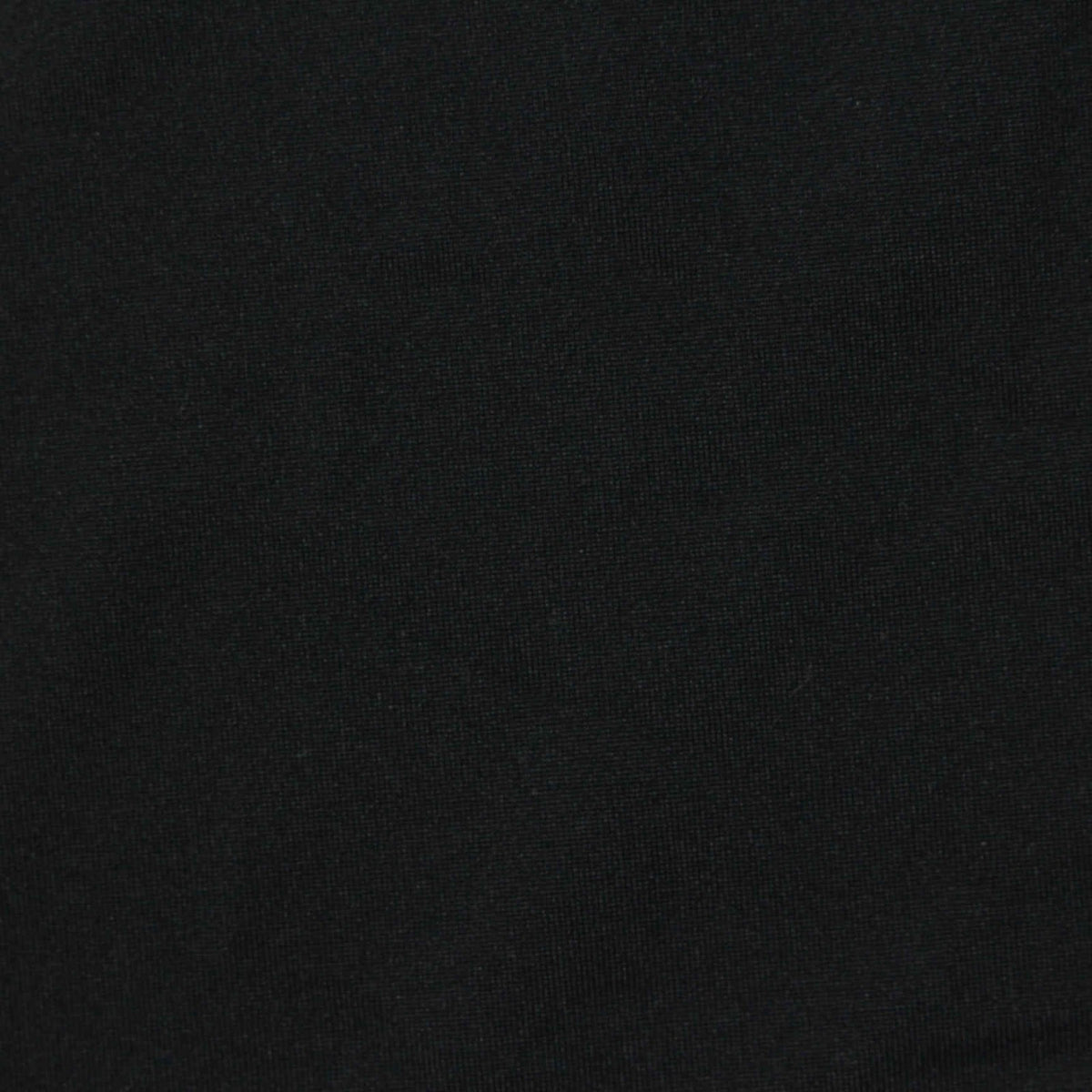 Brushed Polyester Stretch Milk Silk Knit Fabric, 190 gsm, 175 cm — Black