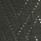 Black Dots Scuba Knit — texture