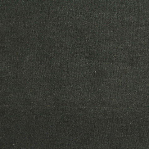100% Cotton Interlock Knit Fabric, 130 gsm, 170 cm — Black