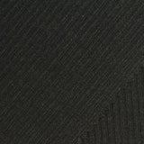 Polyester Viscose Stretch Rib Knit Fabric, 312 gsm, 147 cm — Black