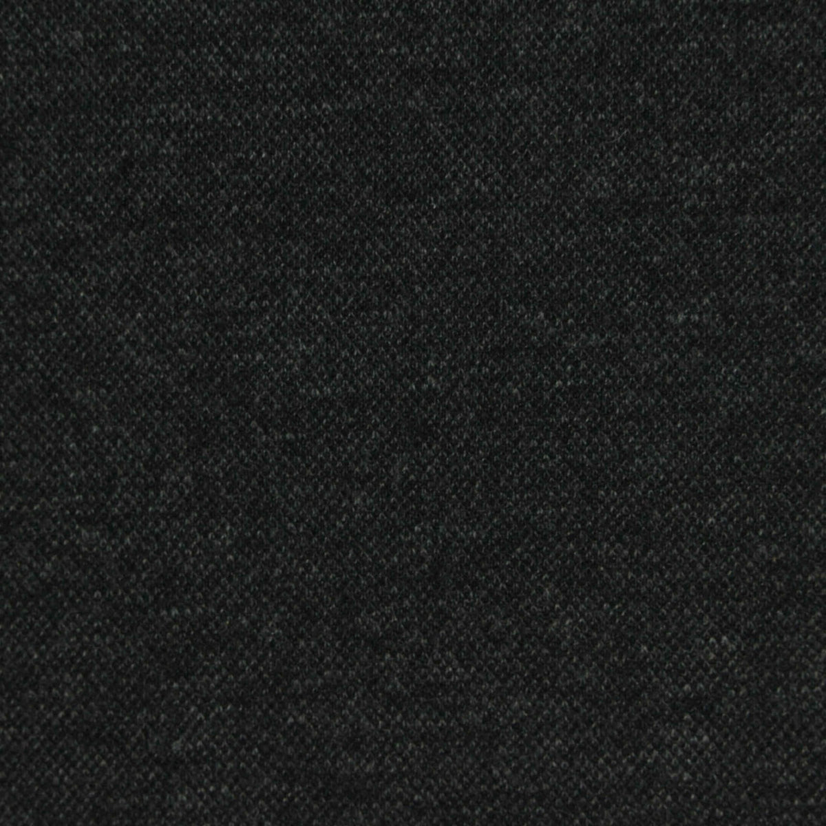 Dark Grey Marl Piqué Knit, Cotton-Poly