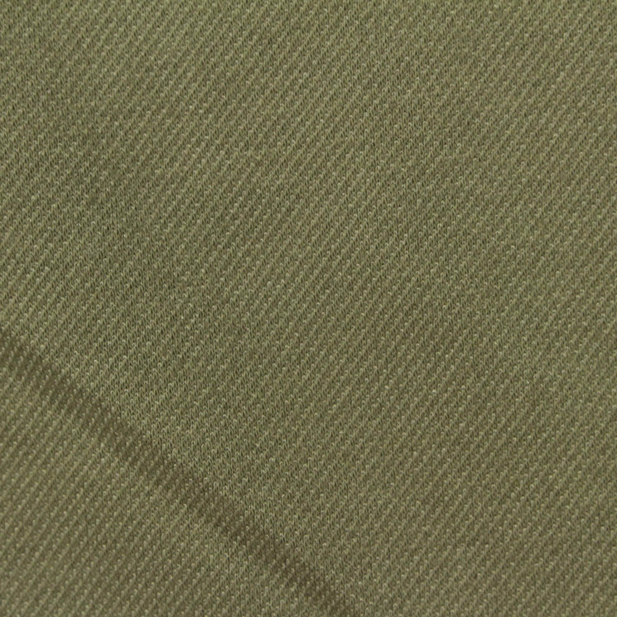 Cotton Polyester Stretch Interlock Knit Fabric, 282 gsm, 160 cm — Khaki, ref EF-243443