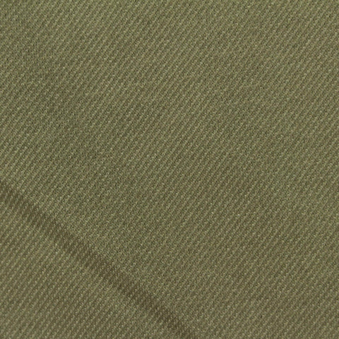 Cotton Polyester Stretch Interlock Knit Fabric, 282 gsm, 160 cm — Khaki, ref EF-243443
