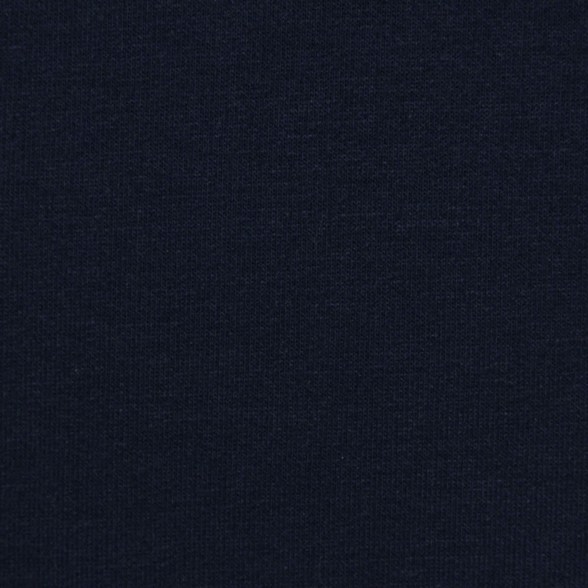 Polyester Viscose Stretch French Terry Fabric, 247 gsm, 178 cm — Navy