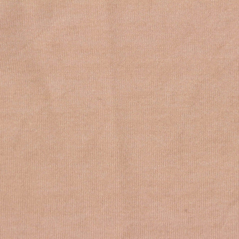 Polyester Cotton Jersey Knit Fabric, 155 gsm, 160 cm — Beige