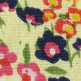 Pink Flowers Jersey Knit, Polyester — texture