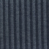 Blue Marl Rib Knit, Poly-Viscose