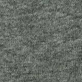 Grey Marl Rib Knit, Cotton-Viscose — texture
