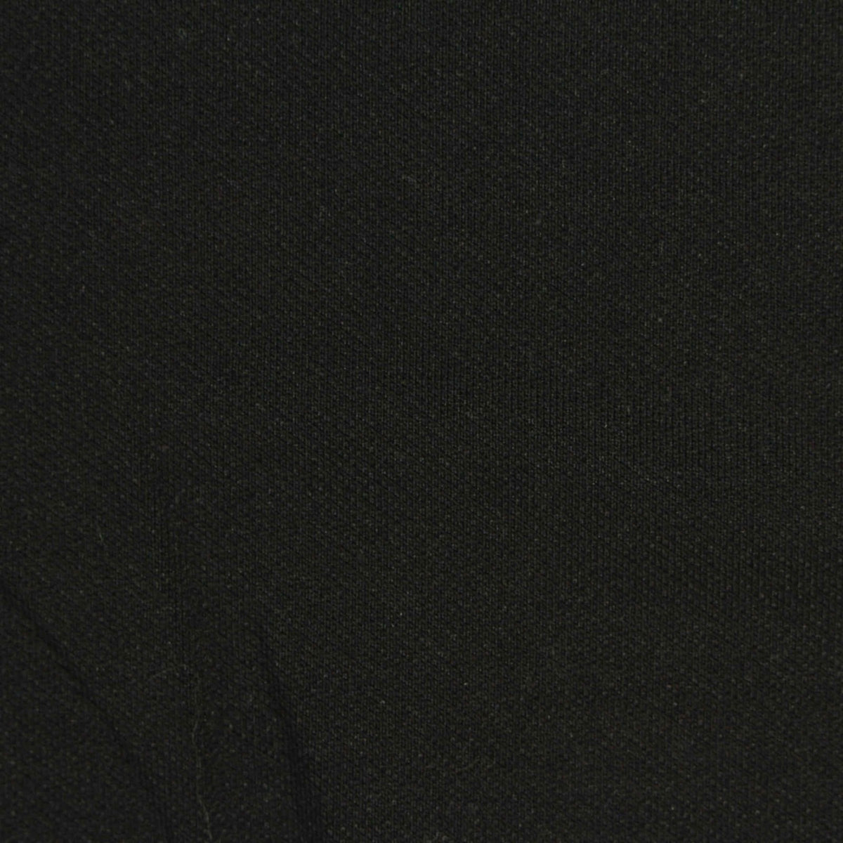 Cotton Polyester Stretch French Terry Fabric, 270 gsm, 159 cm — Black