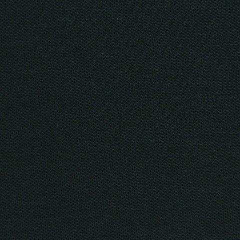 Polyester Viscose Stretch Piqué Knit Fabric, 210 gsm, 163 cm — Black