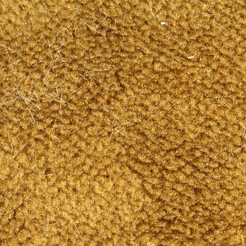 Polyester Stretch Sherpa Fleece Fabric, 400 gsm, 170 cm — Khaki