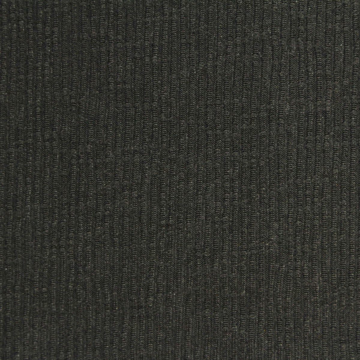 Polyester Stretch Rib Knit Fabric, 160 gsm, 165 cm — Grey