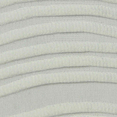 White Lines Jersey Knit, Polyester, 250 gsm