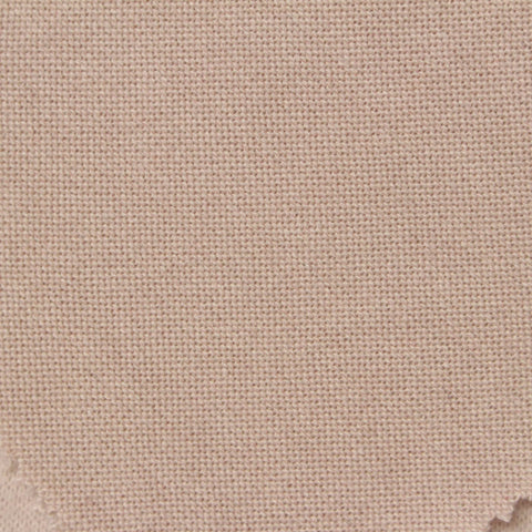 Brushed Polyester Viscose Stretch Jersey Knit Fabric, 200 gsm, 165 cm — Beige