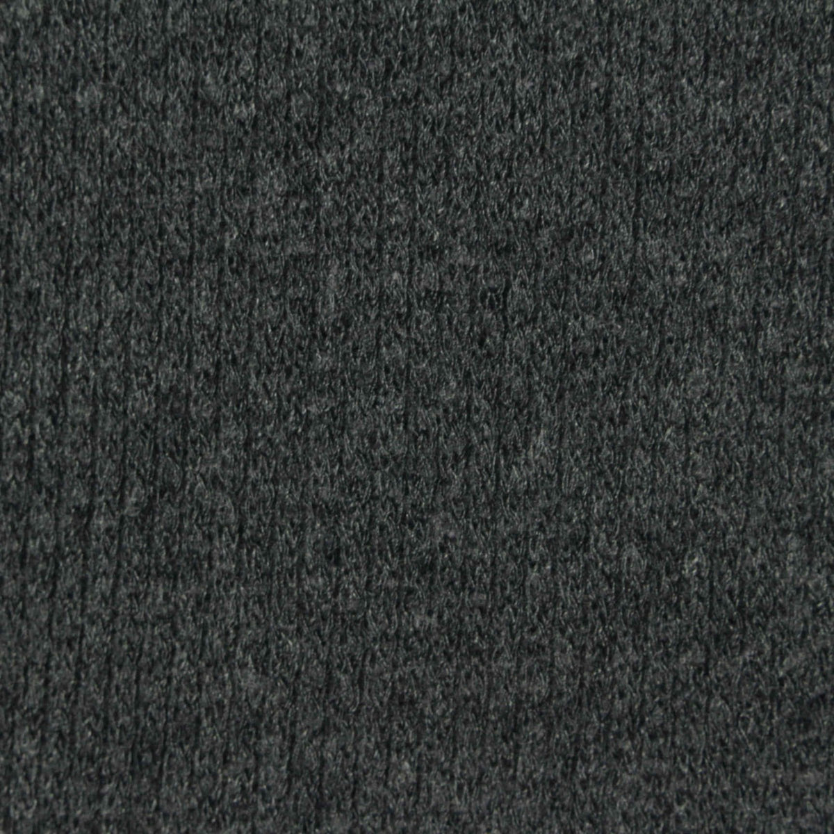 Dark Grey Marl Piqué Knit, Poly-Viscose, 190 gsm