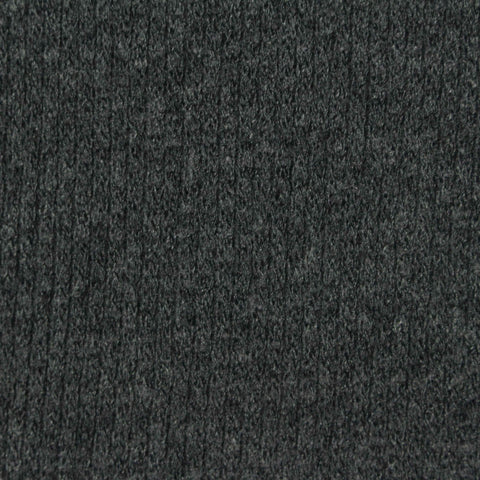 Dark Grey Marl Piqué Knit, Poly-Viscose, 190 gsm