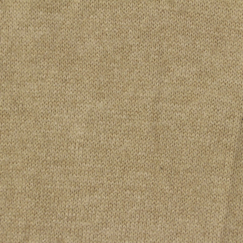 Brushed Polyester Viscose Stretch Chunky Knit Fabric, 200 gsm, 165 cm — Khaki