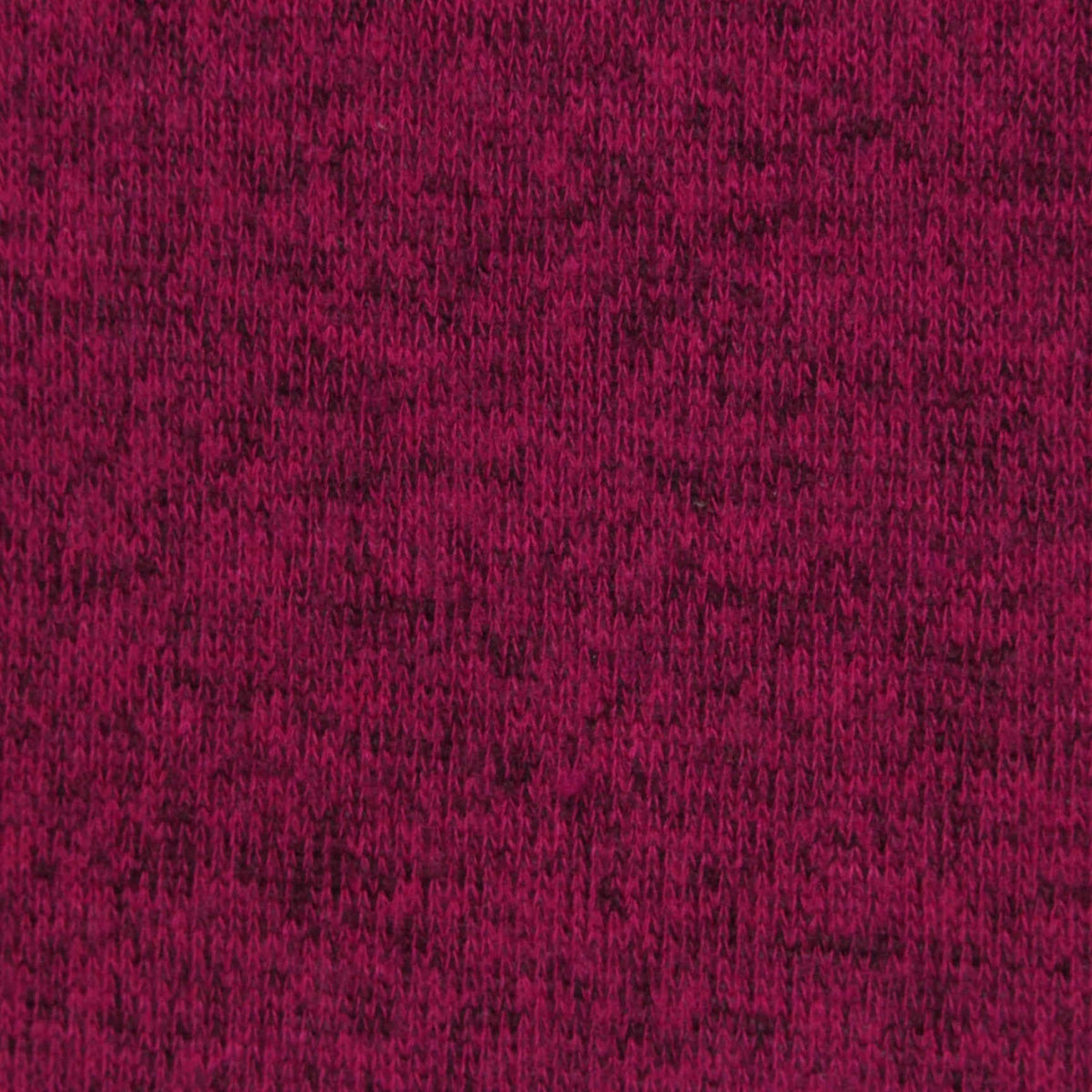Dark Pink Marl Jersey Knit, Poly-Viscose