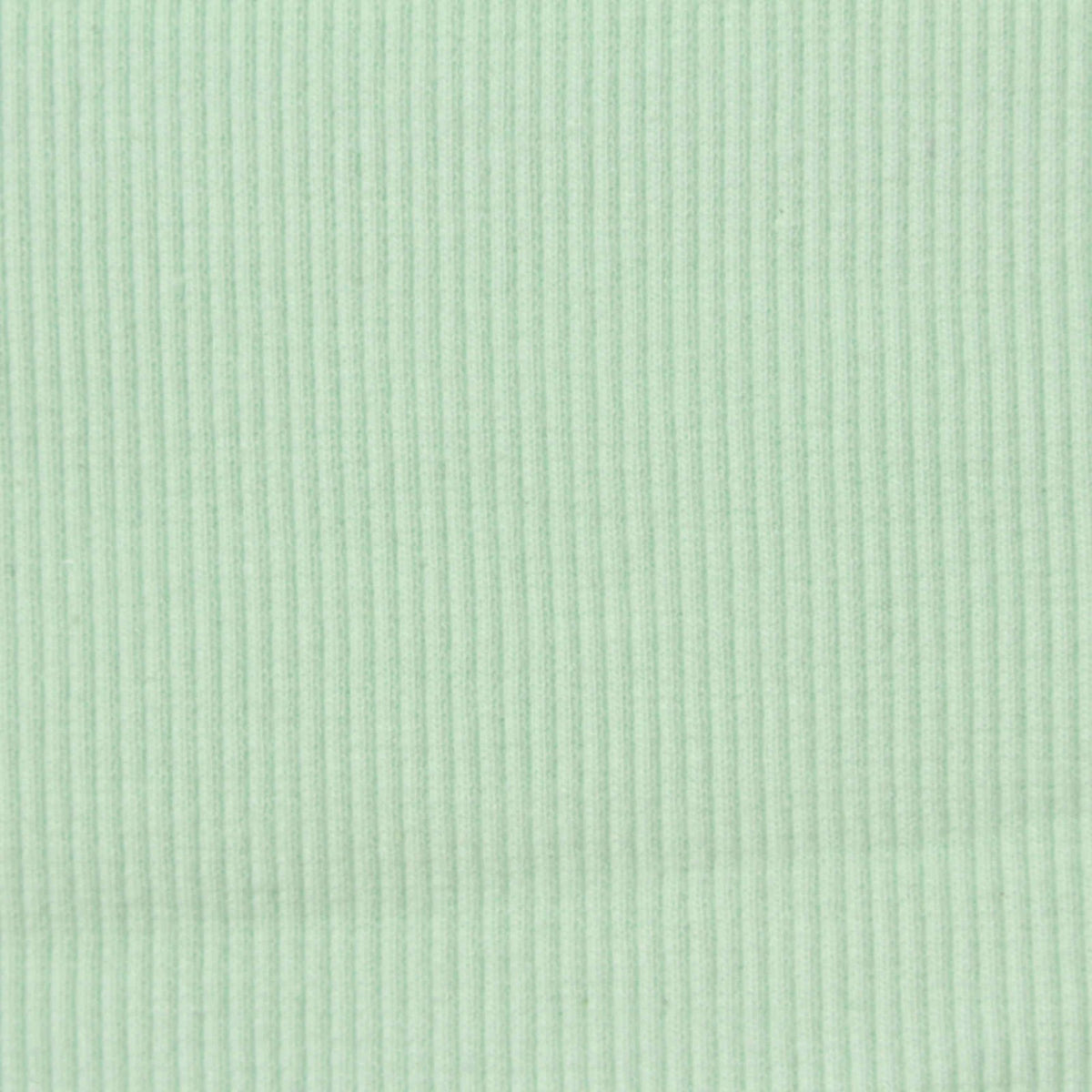 Cotton Polyester Rib Knit Fabric, 502 gsm, 140 cm — Green
