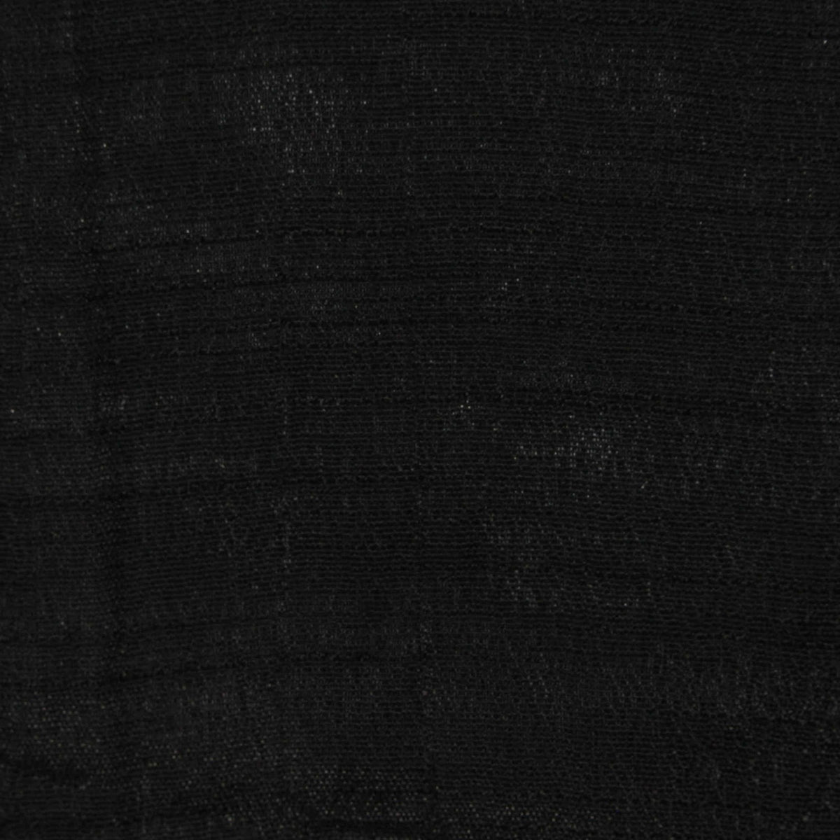Slub Viscose Polyester Knit Fabric, 78 gsm, 148 cm — Black