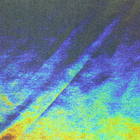Blue Abstract Knit