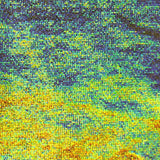 Green Abstract Knit, Polyester — texture