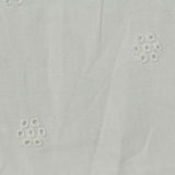 White Eyelet Voile, Cotton