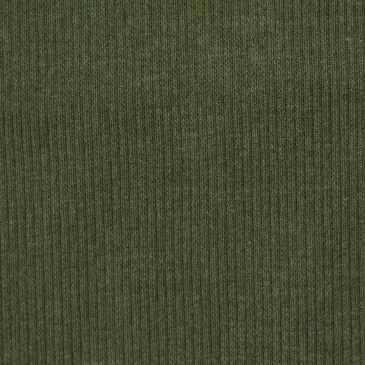 Cotton Polyester Rib Knit Fabric, 460 gsm, 140 cm — Green