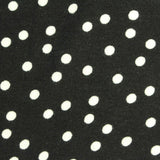White Polka-Dot Woven, Viscose