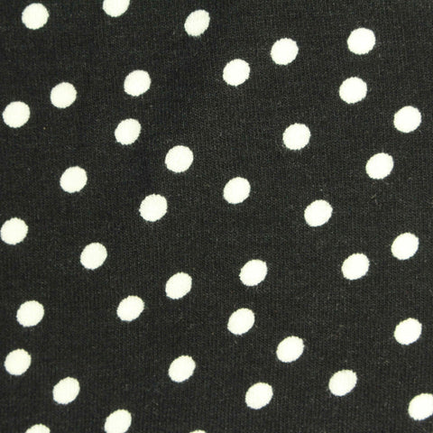 White Polka-Dot Woven, Viscose