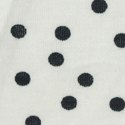 Black Dots Woven, 180 gsm