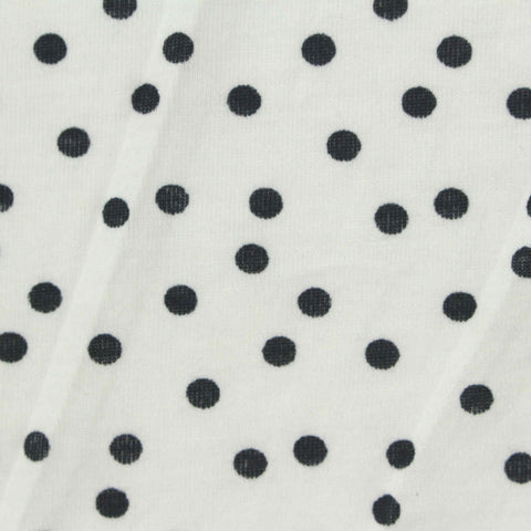 Black Dots Woven, 180 gsm