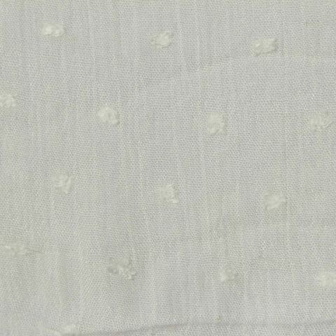 White Dots Woven, Viscose, 114 gsm