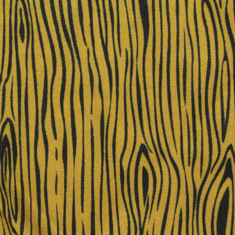 Printed 100% Cotton Woven Fabric, 118 gsm, 140 cm — Yellow