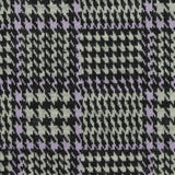 Black Houndstooth Jacquard, Poly-Cotton
