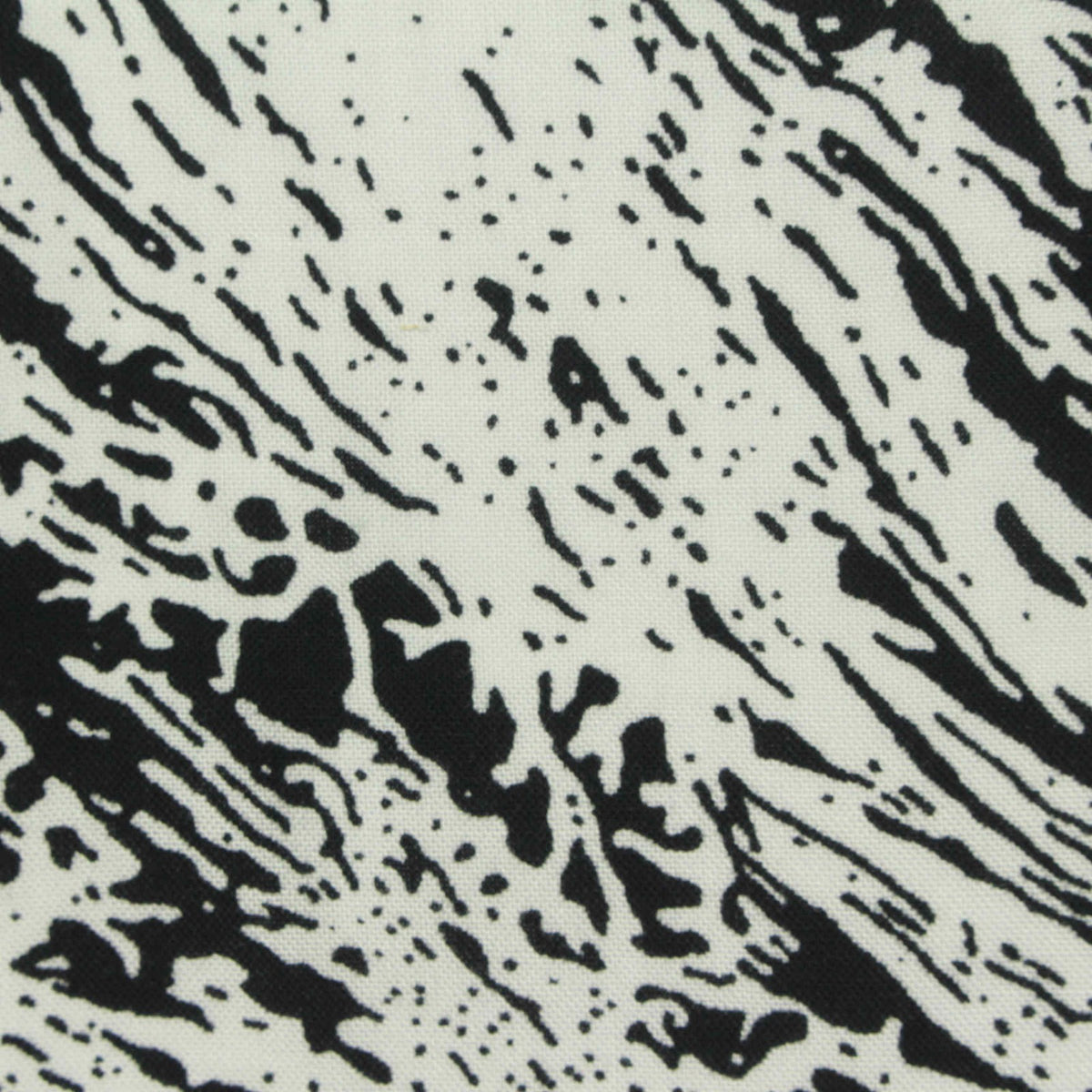 Black Abstract-Splatter Knit