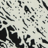 Black Abstract-Splatter Knit — texture