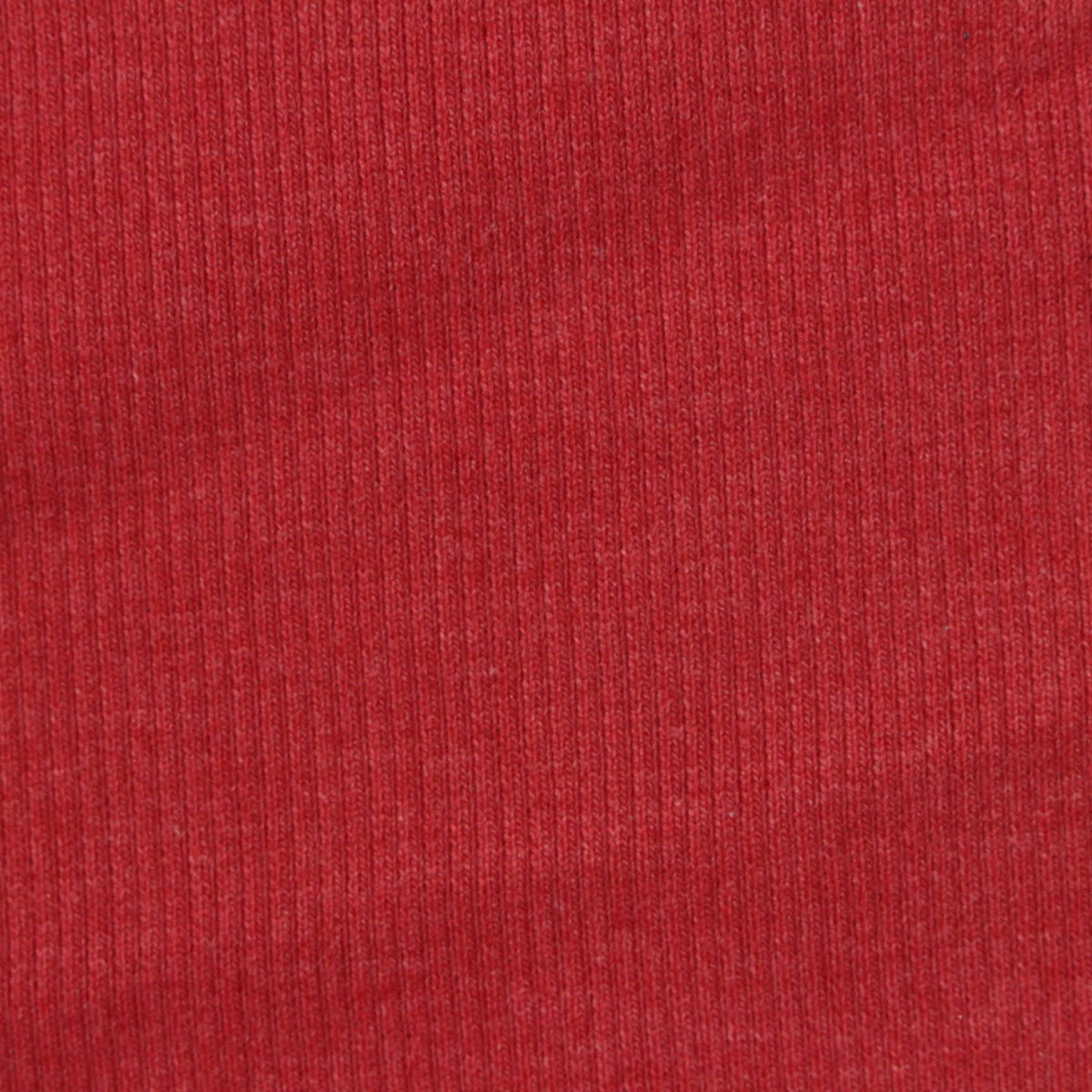 Cotton Polyester Rib Knit Fabric, 499 gsm, 140 cm — Red