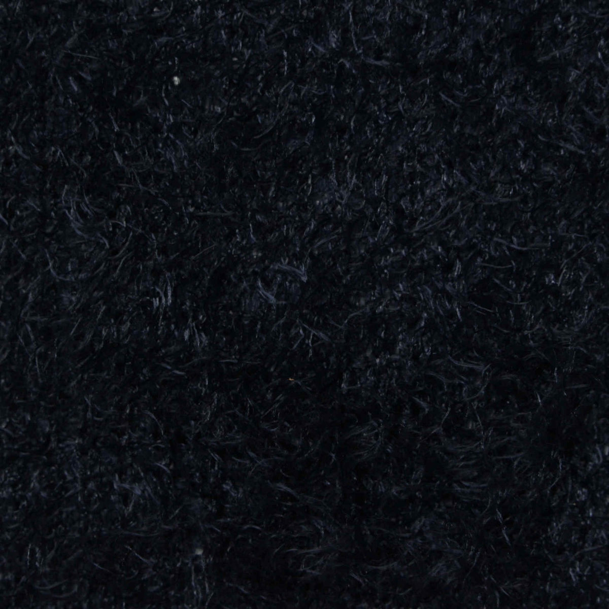 100% Polyester Chunky Knit Fabric, 220 gsm, 160 cm — Black