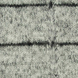 Dark Grey Check Chunky Knit, Viscose-Poly — texture