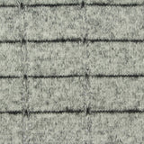 Dark Grey Check Chunky Knit, Viscose-Poly