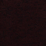 Dark Red Marl Chunky Knit, Polyester