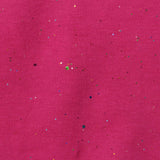 Pink Glitter-Dot Jersey Knit, Cotton