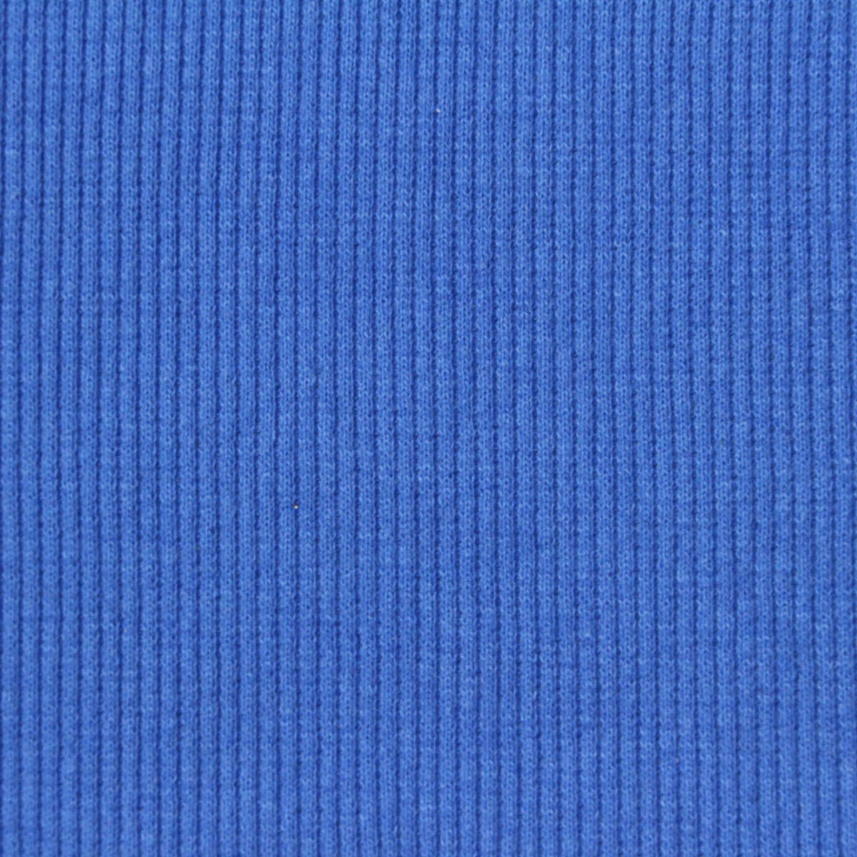 Royal Blue Rib Knit, Cotton-Poly